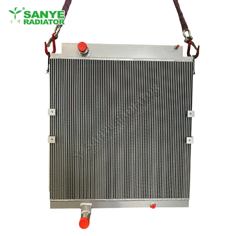 7-ton special vehicle radiator copper aluminum for export to Iran