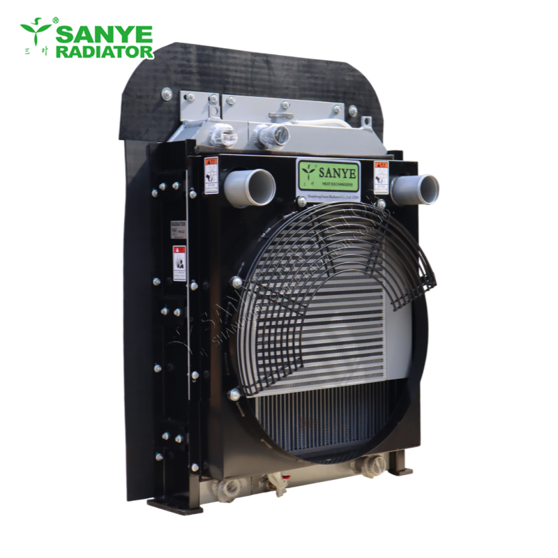 china-made-926-wheel-loader-radiator-assembly-with-yunnei-76kw-efi-engine-water-tank-oil-cooler-intercooler