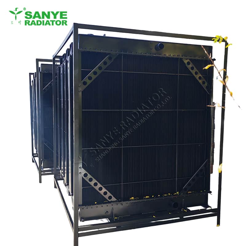 1000KW Generator Set Copper Radiator Assembly