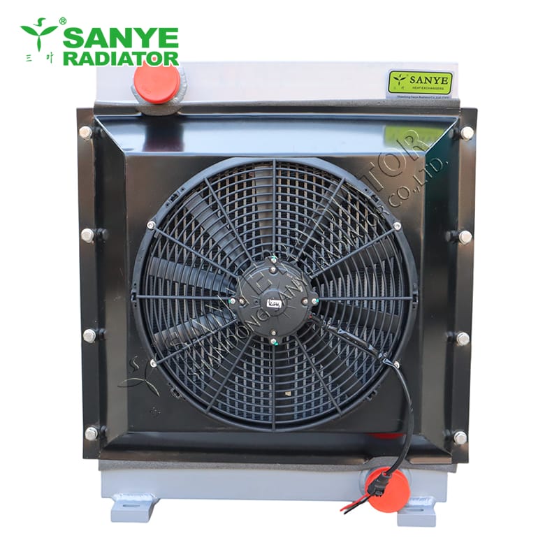40KW Aluminum Radiator Assembly (24V12V) for Hydraulic Snow Removal Vehicle