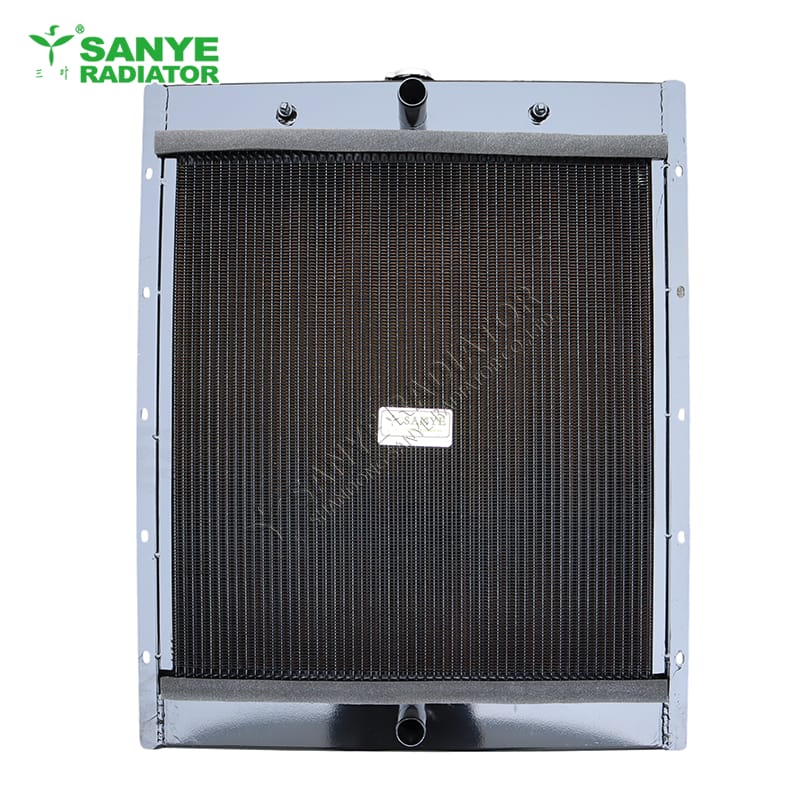 Customized copper radiator for air compressors