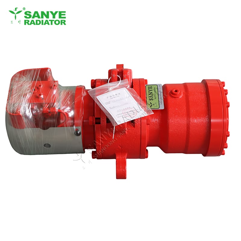 Hydraulic chain hoist for monorail crane trains
