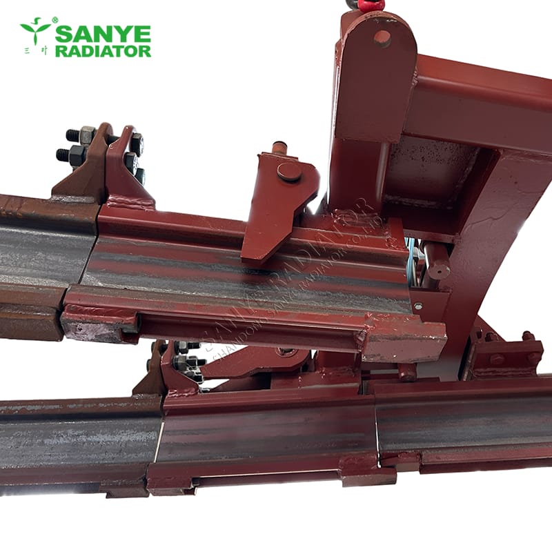 Turnouts (railroad rutters) for monorail crane trains