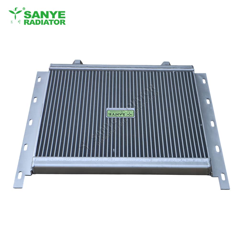 Custom OEM aluminium oil cooler for transmission loaders