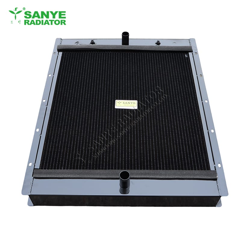 Customized copper radiator for air compressors