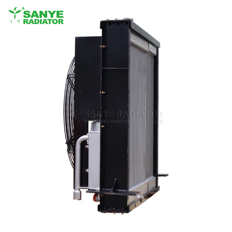 sem-650-650b-660b-wheel-loader-aluminum-radiator-assembly-water-tank-oil-cooler