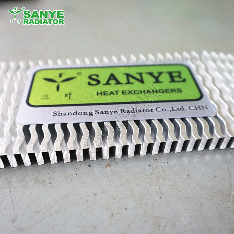 aluminum fin for Intercooler radiator