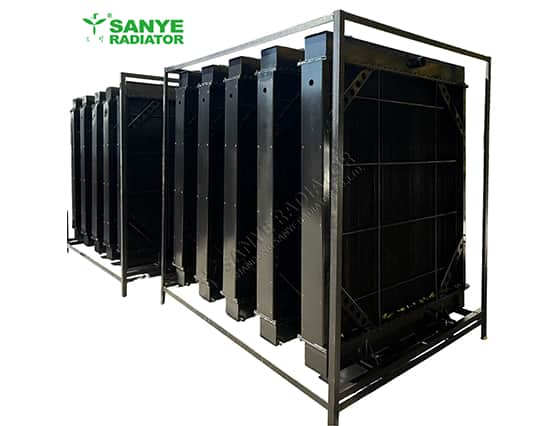 1000KW Generator Set Copper Radiator Assembly