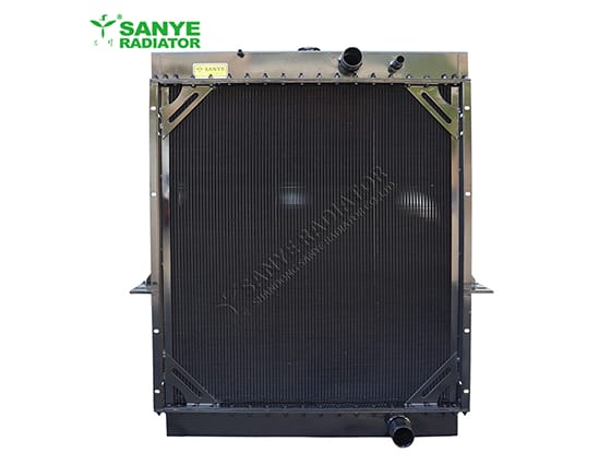 Copper radiator for road mixer adapted to XCMG