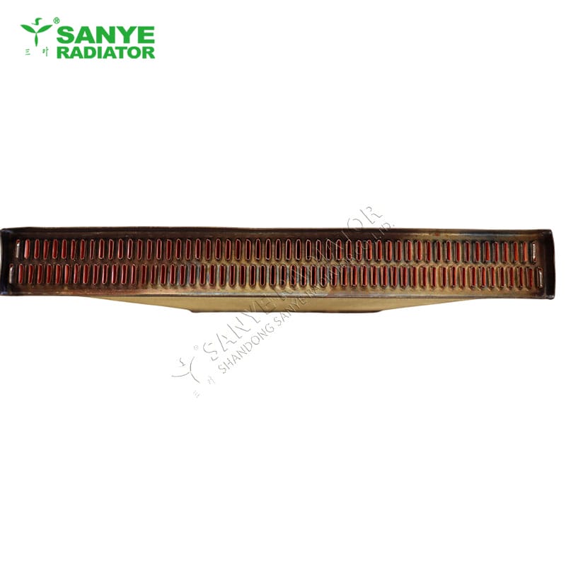 Customized Purple Copper Brass Assembled Flat Tab Seamless & Seamed Tube Flat Tube Tab Cooling Core Radiator