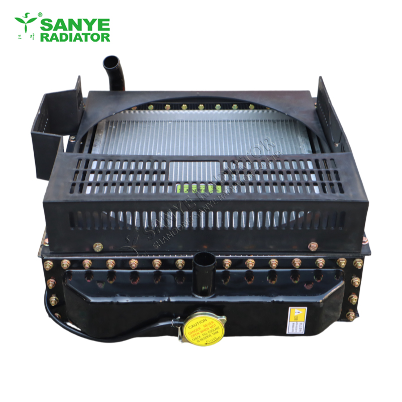 weifang-4105-genset-aluminum-radiator-generator-set