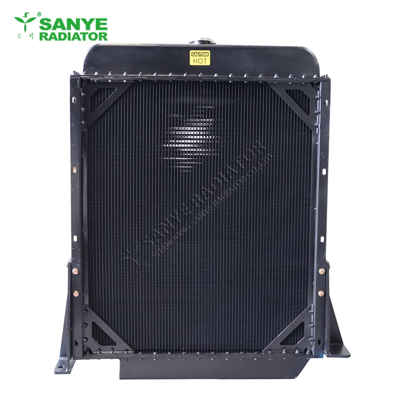 162KW/180KW铜铝散热器总成适用于抛雪机除雪车