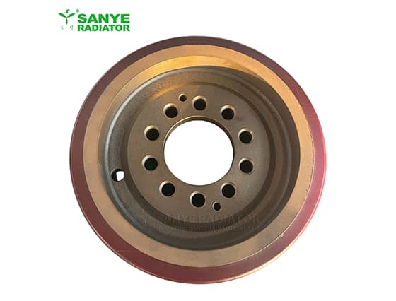 Monorail crane train drive wheels (friction wheels) for mine transportation machinery