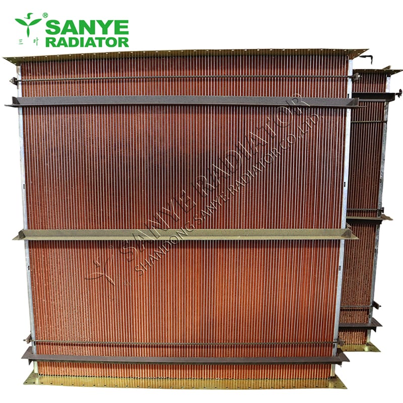Custom radiator copper core for genset