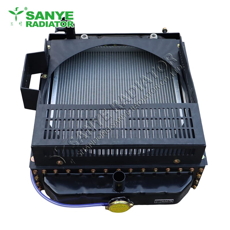 Weichai N4105ZD aluminum radiator assembly for generator
