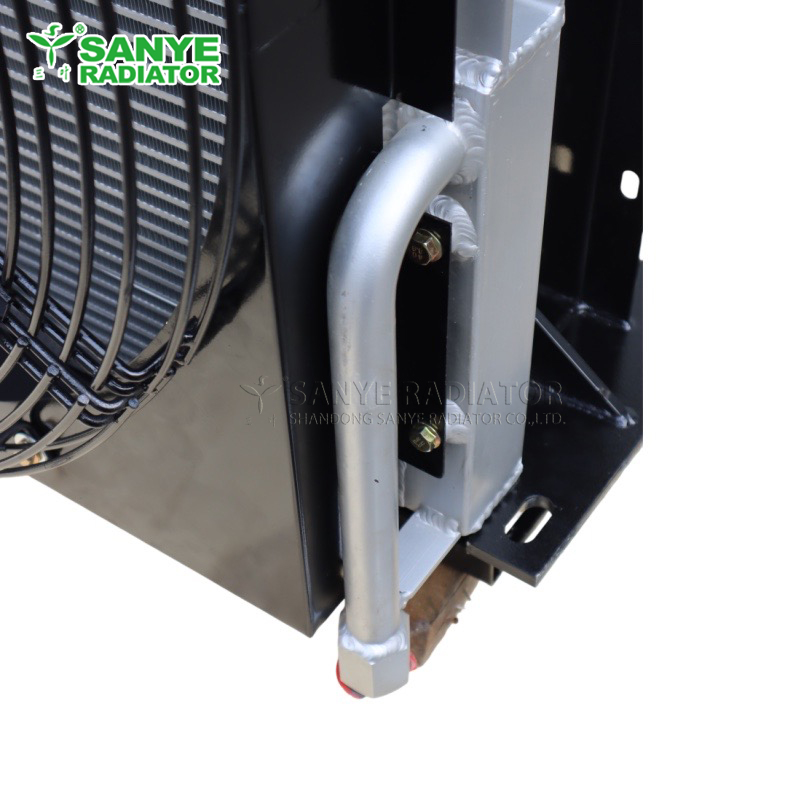 sem-650-650b-660b-wheel-loader-aluminum-radiator-assembly-water-tank-oil-cooler