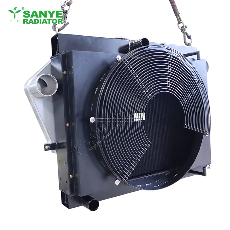 DCY270 copper aluminum radiator for rotary drilling rig