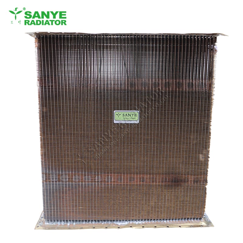 13021901 Copper 4-row radiator core for Weichai Deutz loader generator